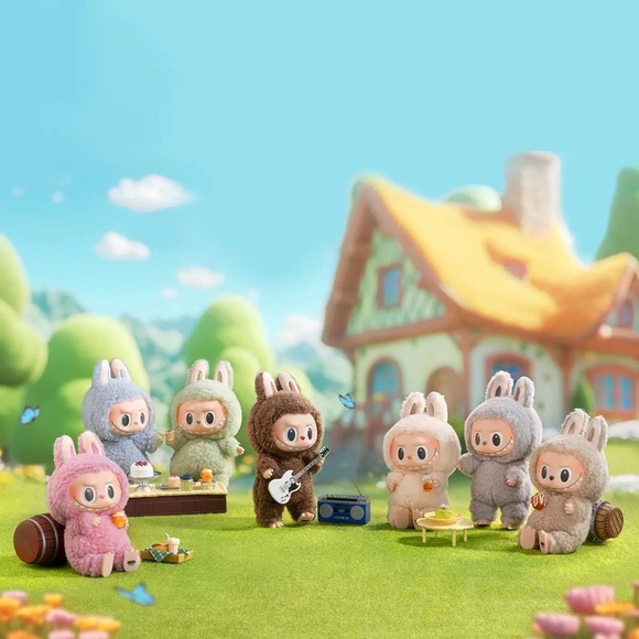 POP MART | THE MONSTERS | Exciting Macaron Vinyl Face Toy - Green Grape - Picture 12 of 13